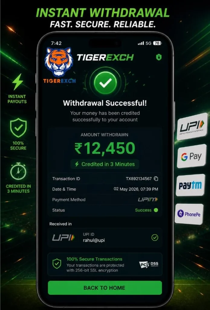 Tigerexch live betting
