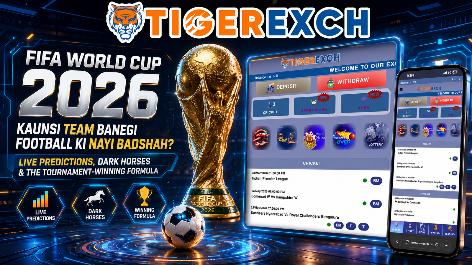 FIFA World Cup 2026: Kaunsi Team Banegi Football Ki Nayi Badshah? Live Predictions, Dark Horses & The Tournament-Winning Formula