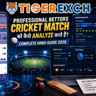 Professional Bettors Cricket Match Ko Kaise Analyze Karte Hain? Complete Hindi Guide 2026